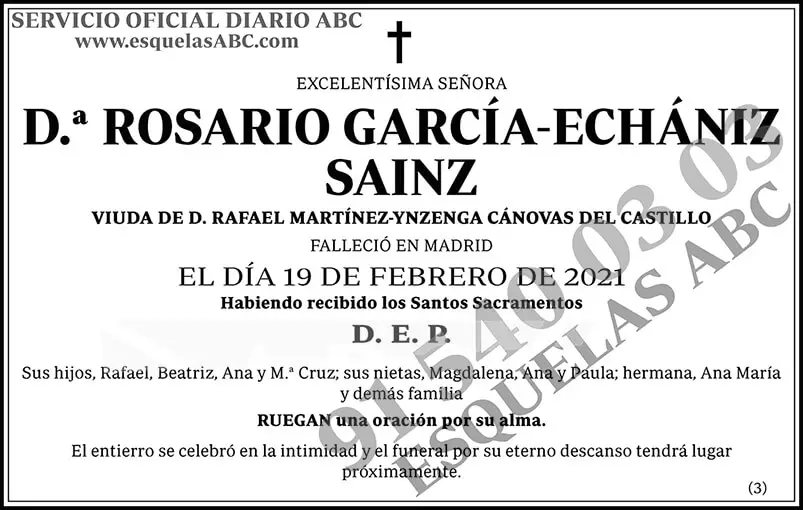 Rosario García-Echániz Sainz