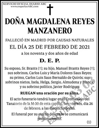 Magdalena Reyes Manzanero