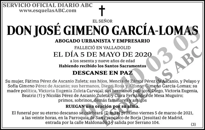 José Gimeno García-Lomas