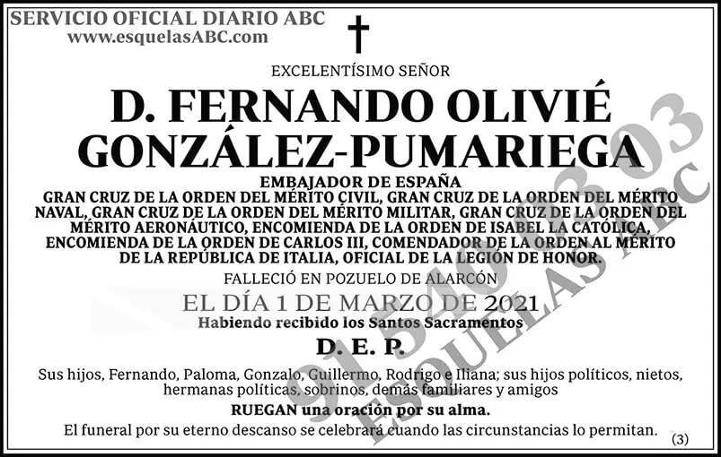 Fernando Olivié González-Pumariega