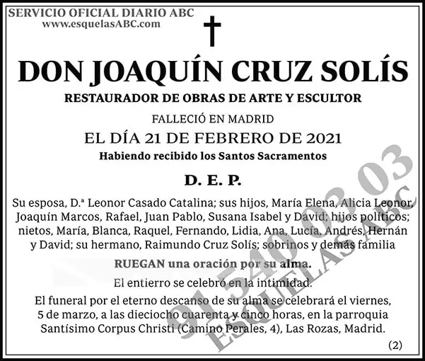 Joaquín Cruz Solís
