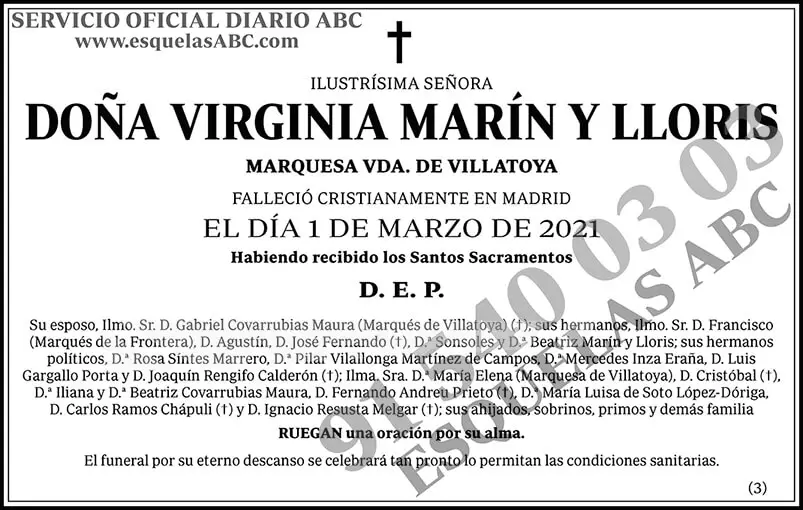 Virginia Marín y Lloris