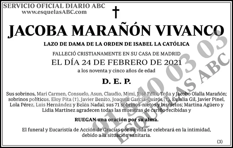 Jacoba Marañón Vivanco