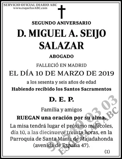 Miguel A. Seijo Salazar