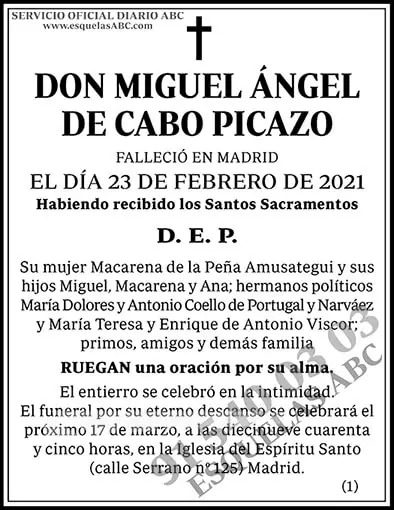 Miguel Ángel de Cabo Picazo