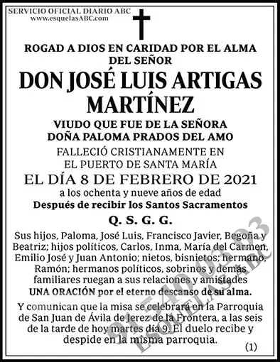 José Luis Artigas Martínez