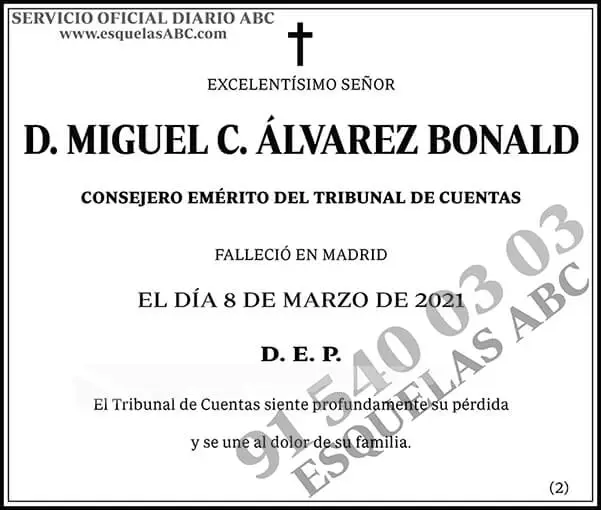 Miguel C. Álvarez Bonald