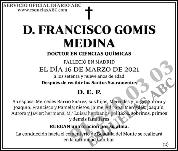 Francisco Gomis Medina