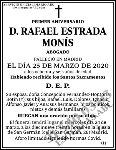 Rafael Estrada Monís