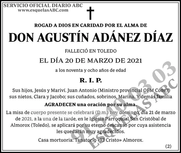 Agustín Adánez Díaz