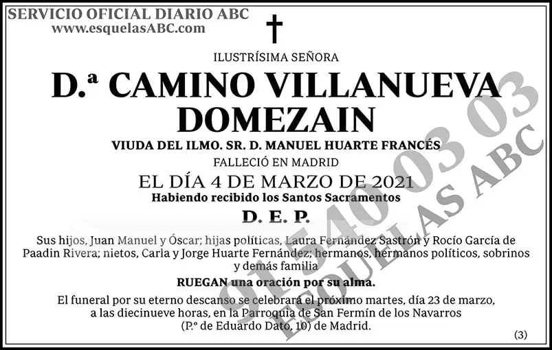 Camino Villanueva Domezain