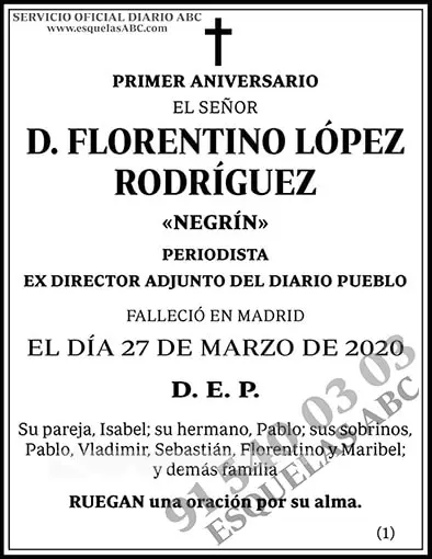 Florentino López Rodríguez