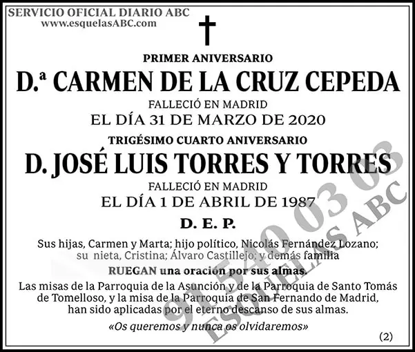 Carmen de la Cruz Cepeda