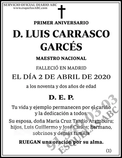 Luis Carrasco Garcés