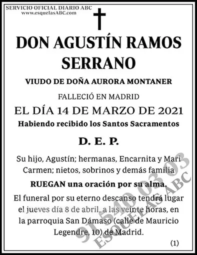 Agustín Ramos Serrano