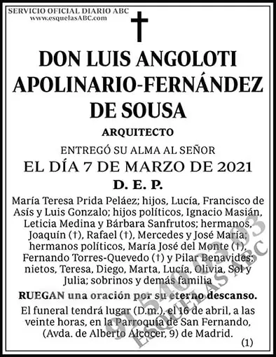 Luis Angoloti Apolinario-Fernández de Sousa