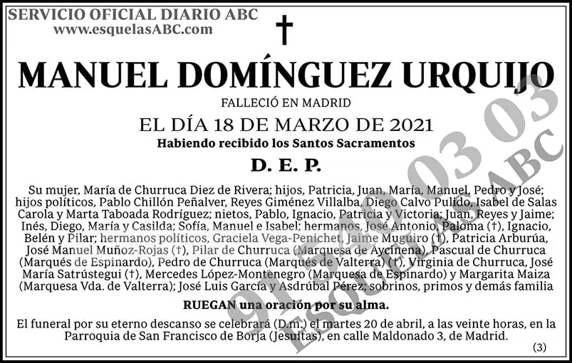 Manuel Domínguez Urquijo
