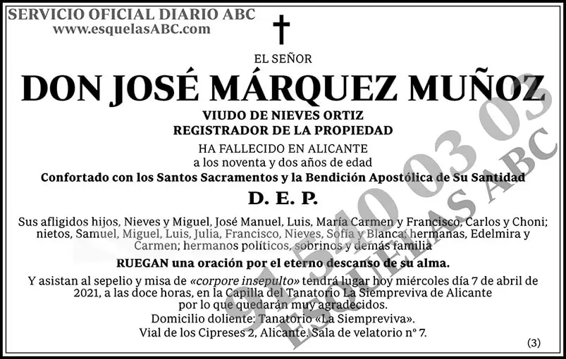 José Márquez Muñoz