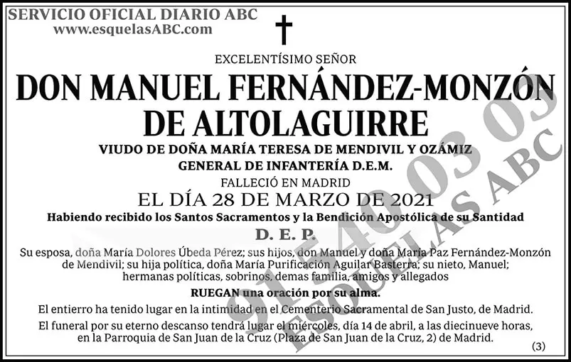 Manuel Fernández-Monzón de Altolaguirre