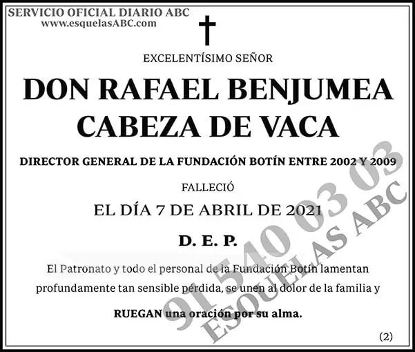 Rafael Benjumea Cabeza de Vaca