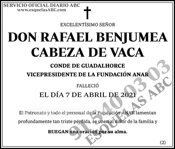 Rafael Benjumea Cabeza de Vaca