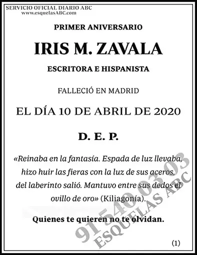 Iris M. Zavala