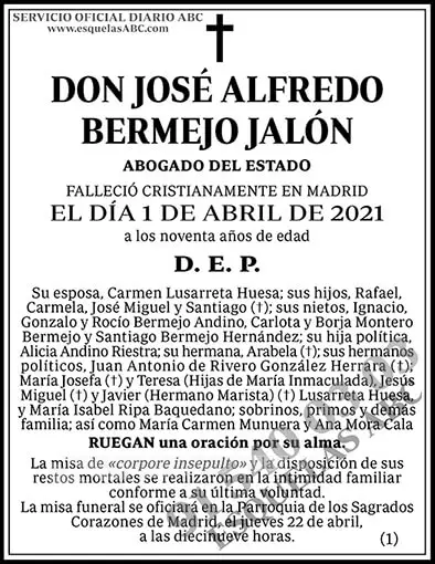 José Alfredo Bermejo Jalón