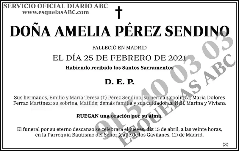 Amelia Pérez Sendino