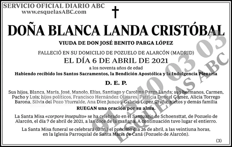 Blanca Landa Cristóbal