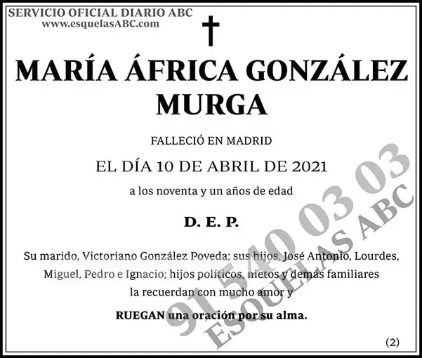 María África González Murga