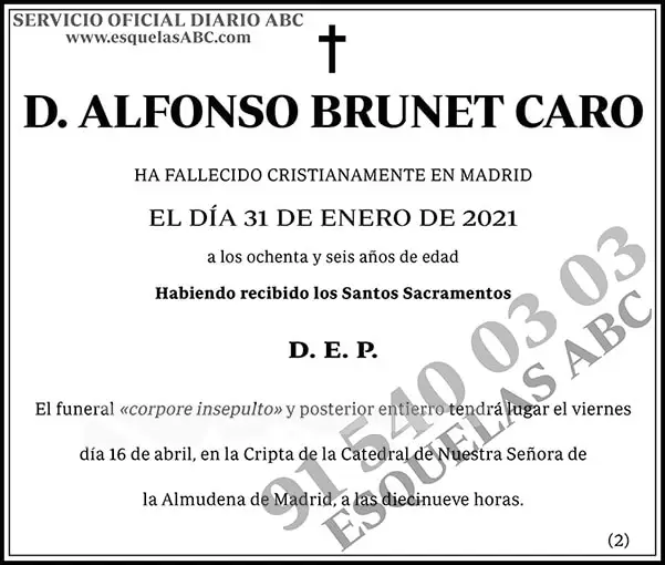 Alfonso Brunet Caro