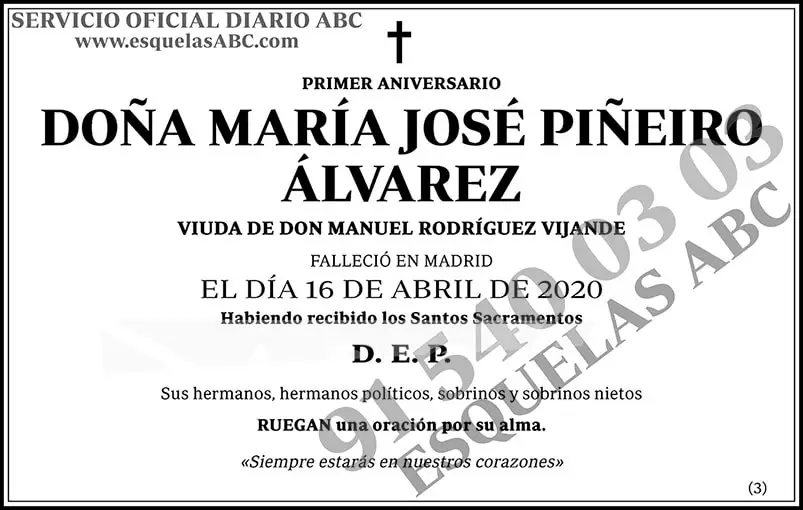 María José Piñeiro Álvarez
