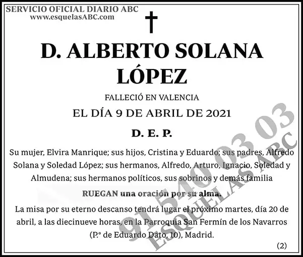 Alberto Solana López