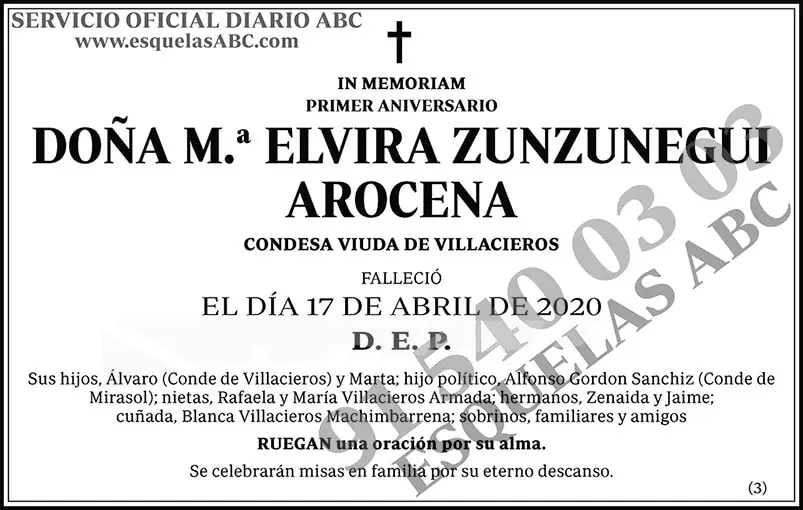 M.ª Elvira Zunzunegui Arocena