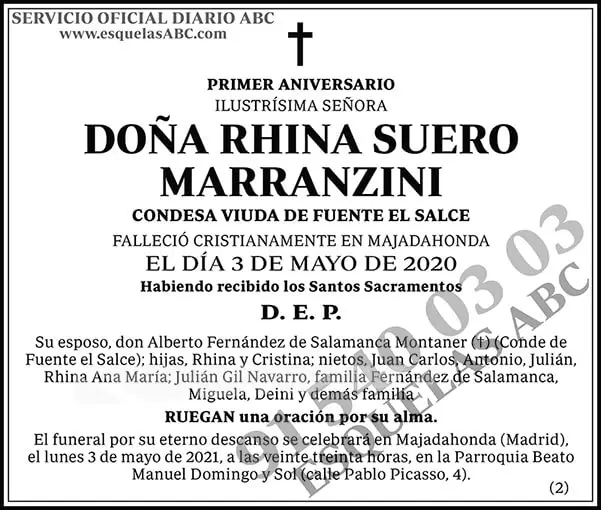 Rhina Suero Marranzini