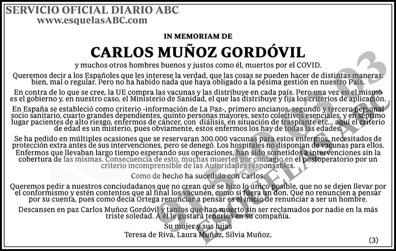 Carlos Muñoz Gordóvil