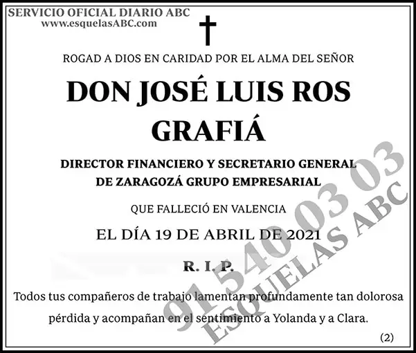 José Luis Ros Grafiá