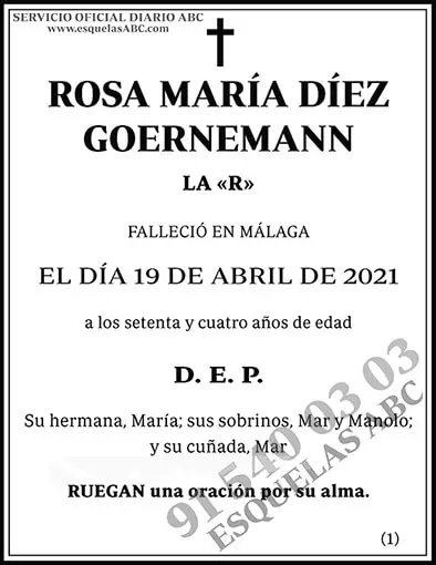Rosa María Díez Goernemann