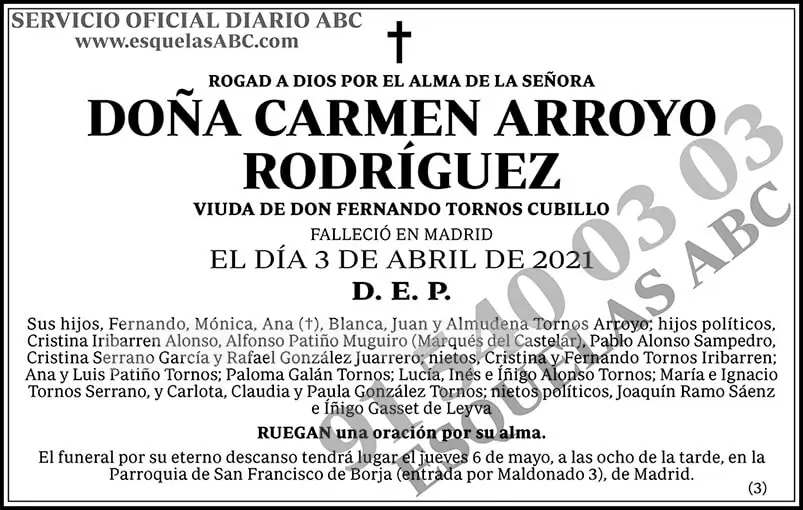 Carmen Arroyo Rodríguez