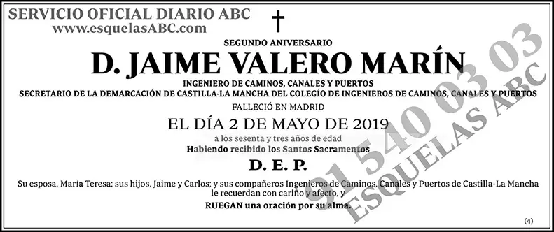 Jaime Valero Marín