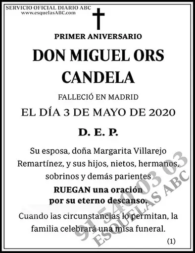 Miguel Ors Candela