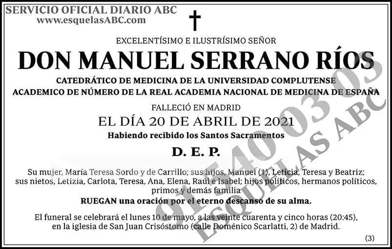 Manuel Serrano Ríos