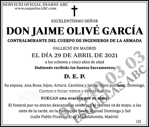 Jaime Olivé García