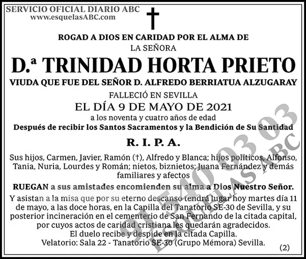 Trinidad Horta Prieto