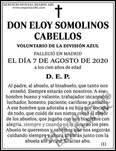 Eloy Somolinos Cabellos