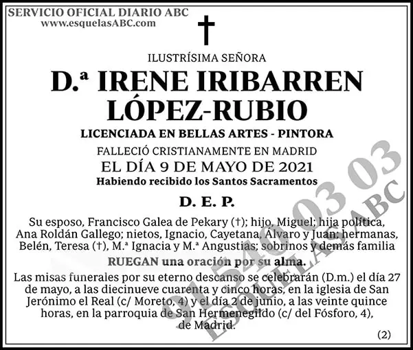 Irene Iribarren López-Rubio