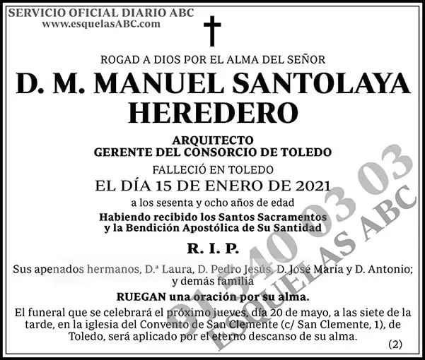 Manuel Santolaya Heredero