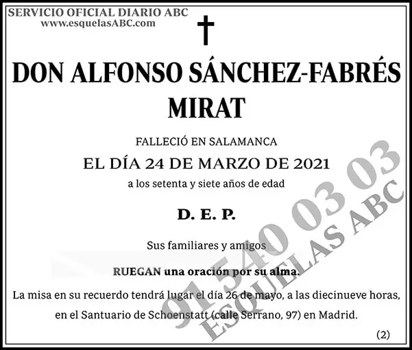 Alfonso Sánchez-Fabrés Mirat