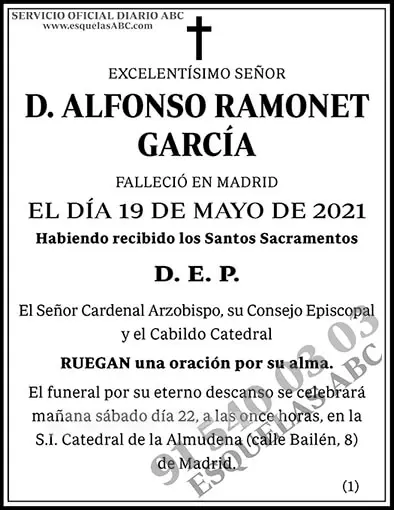 Alfonso Ramonet García
