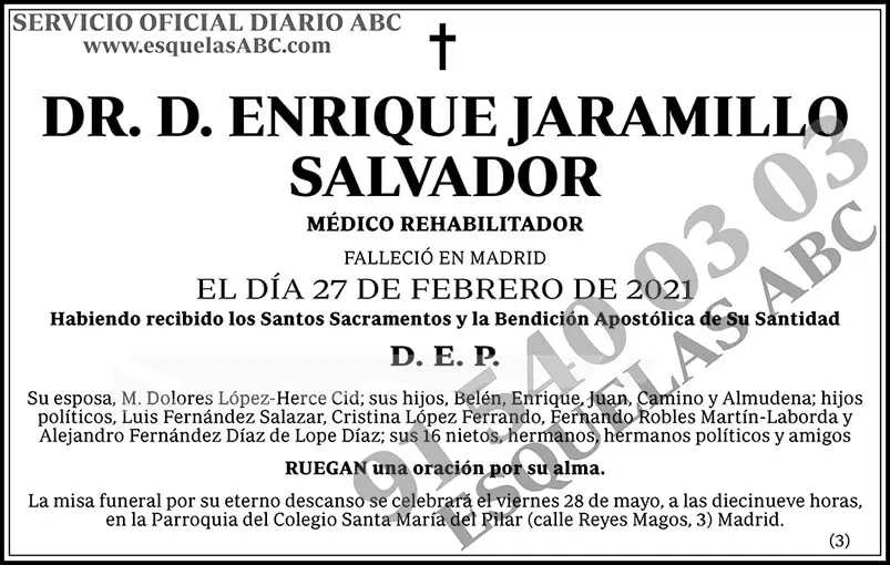 Enrique Jaramillo Salvador